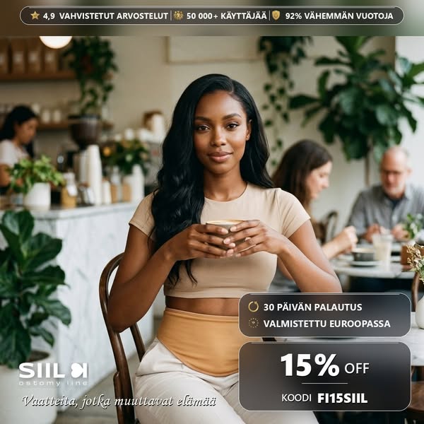 Avannevyö | SIIL Ostomy™