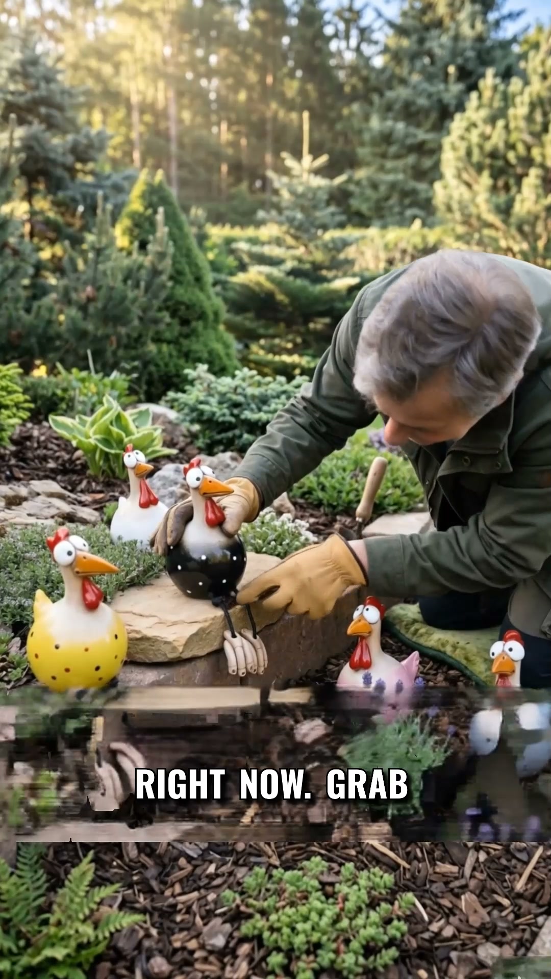 Your garden is missing one charming hen