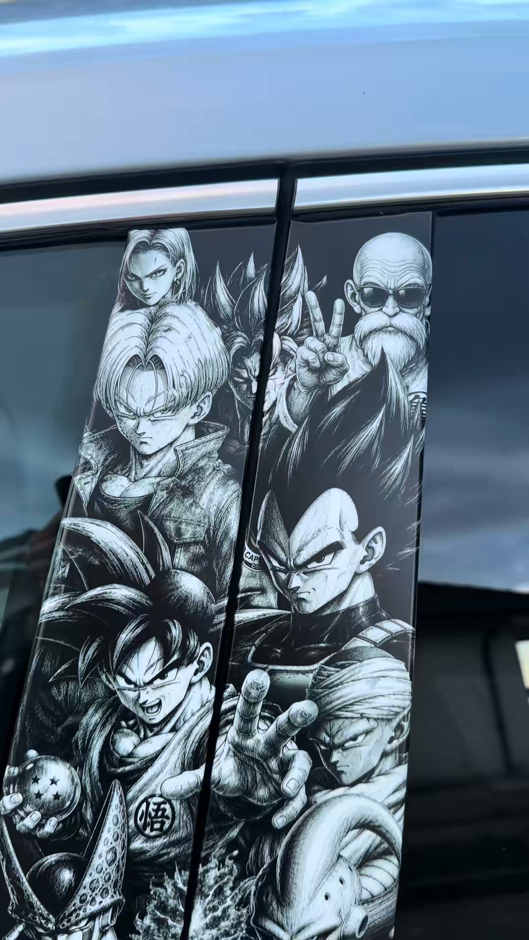 Car Pillar Wraps That Freak People Out