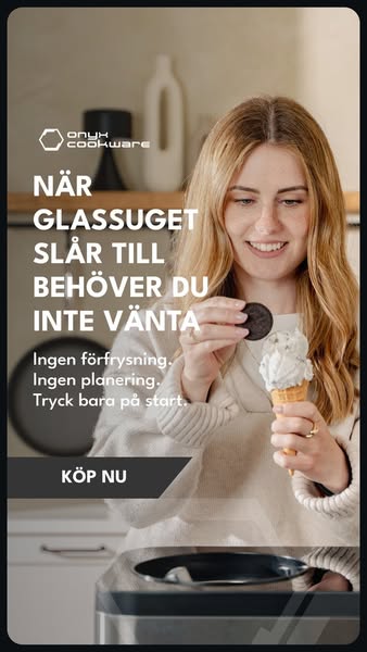 Gör god glass helt utan väntetid