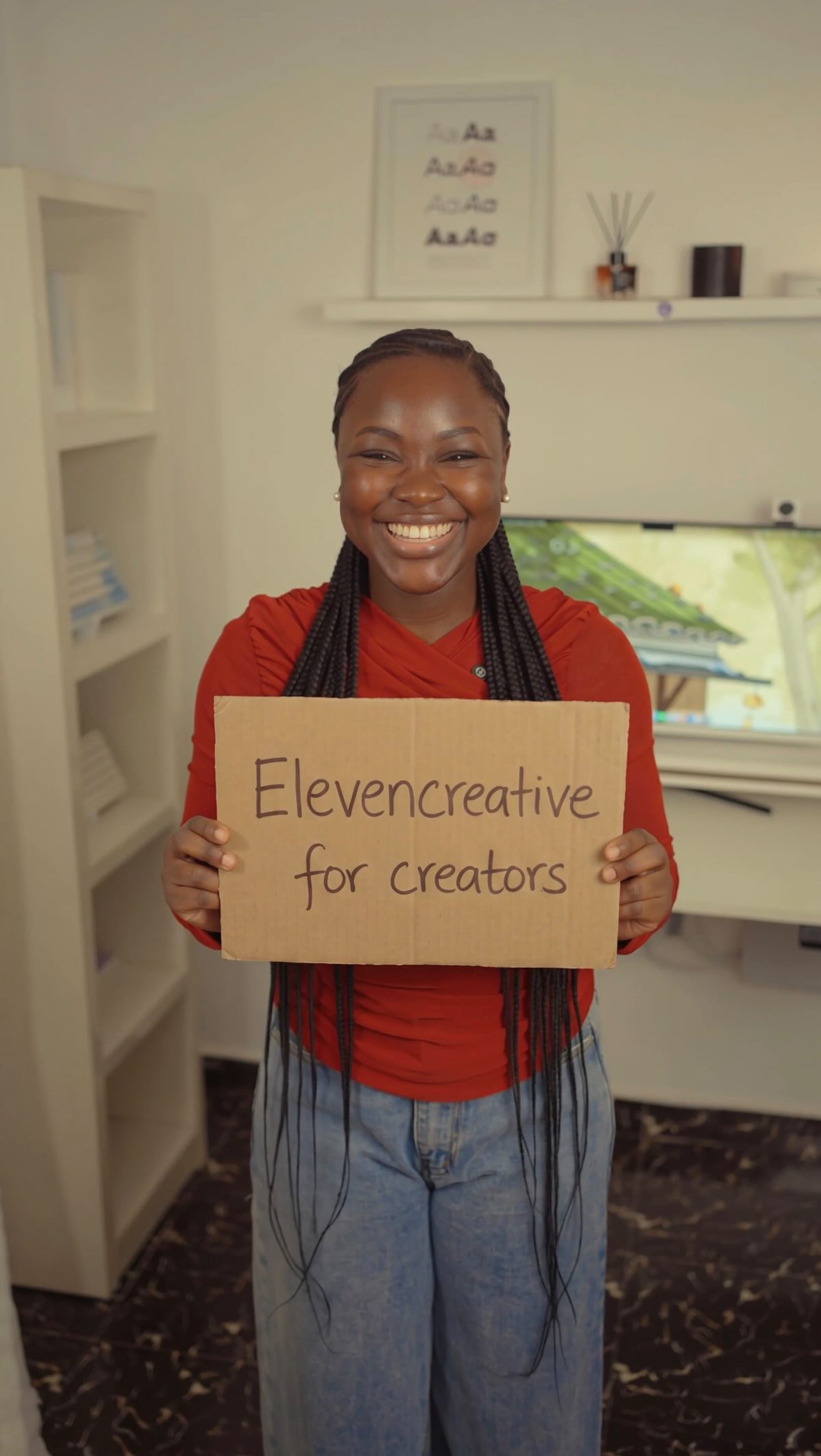 Anúncio de ElevenLabs