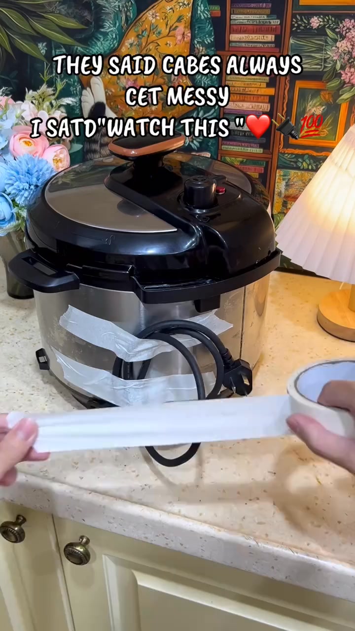 6-Pack Upgraded Appliance Cord Organizer