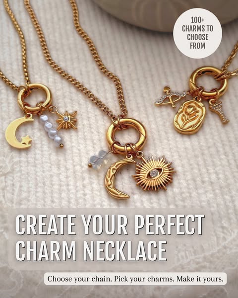 Create your perfect charm necklace