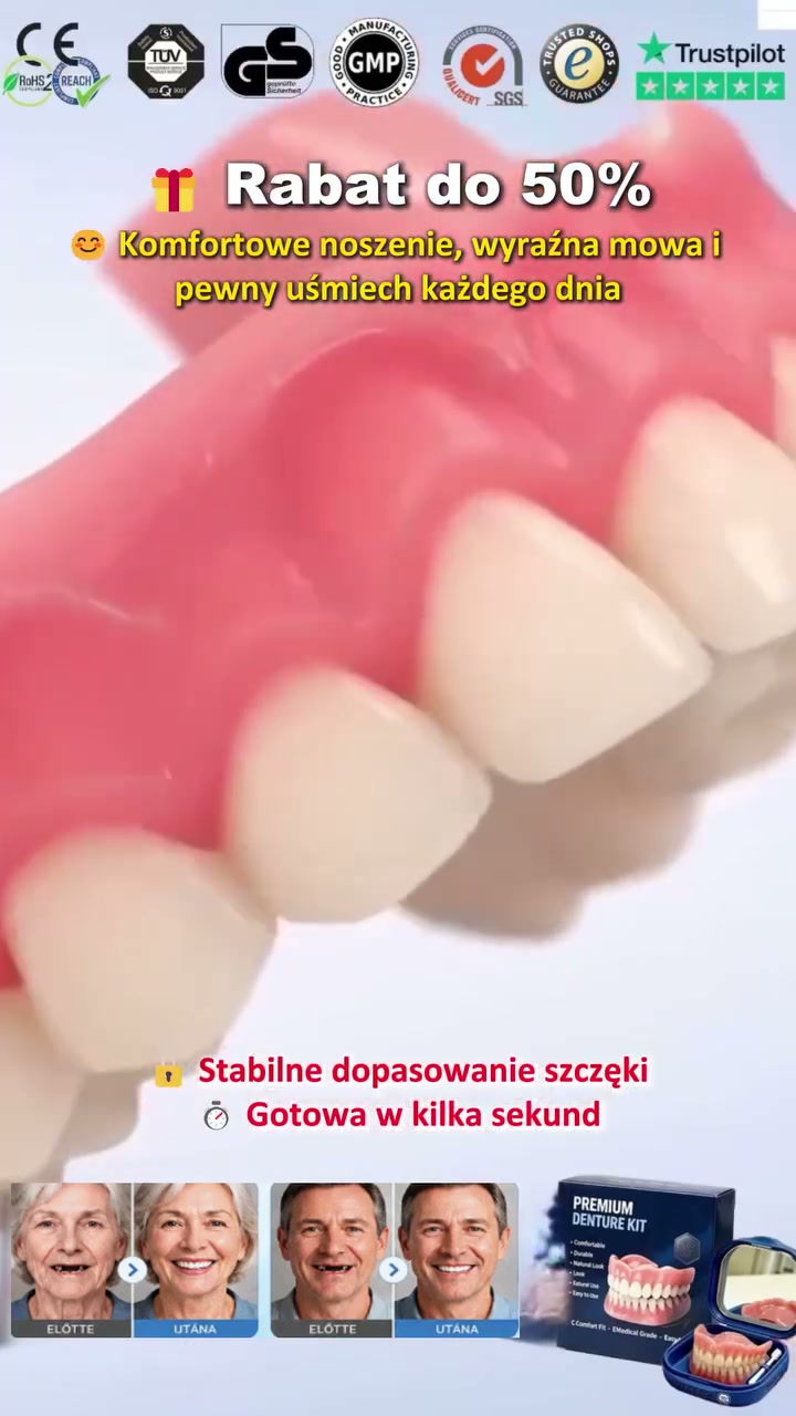 Zamiast 8000 zł u dentysty... Założyłam to w 3 minuty w domu!