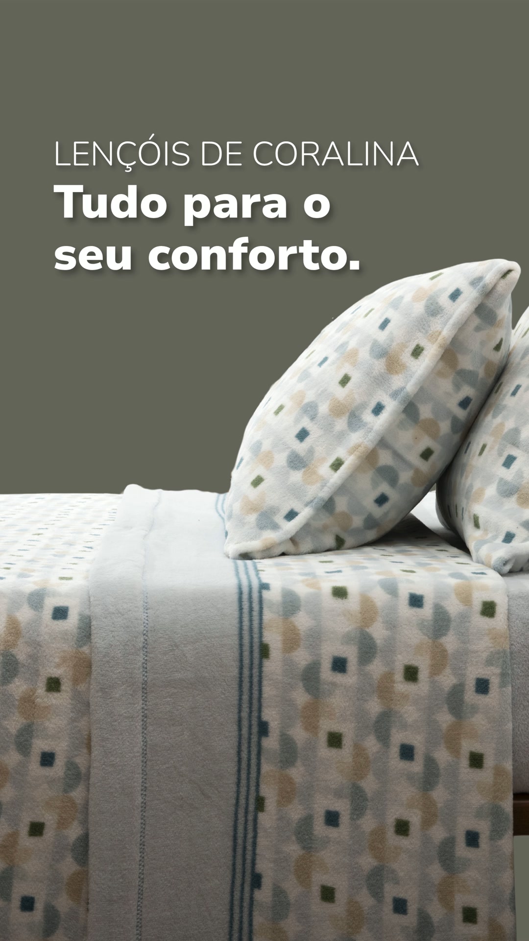 Jogo de Lençóis de Coralina