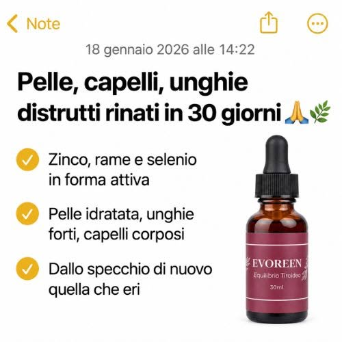 La soluzione naturale per pelle, capelli e unghie di nuovo forti