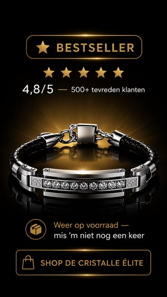 Luxe die je om je pols draagt
