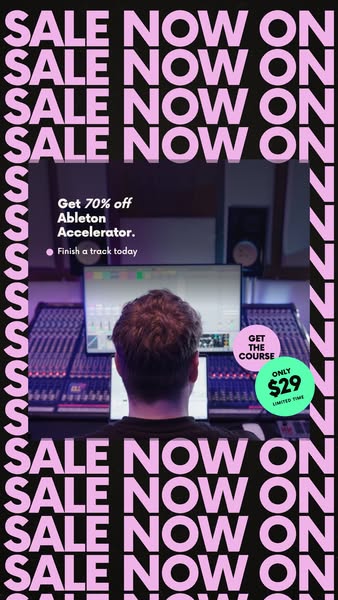 Ableton Live Course 70% Off Now