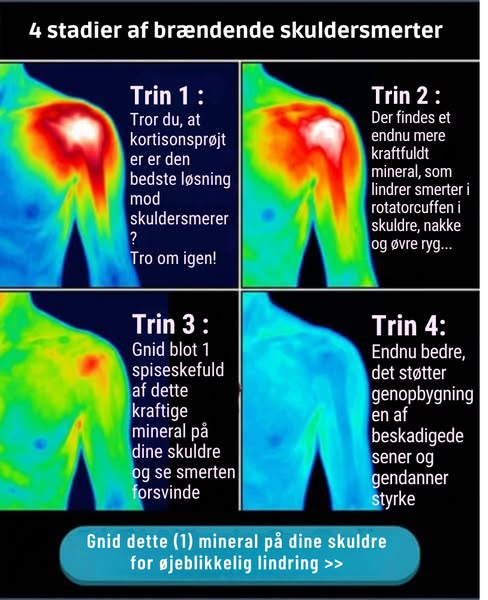 Bedste mineral til at "mindske" skuldersmerter?