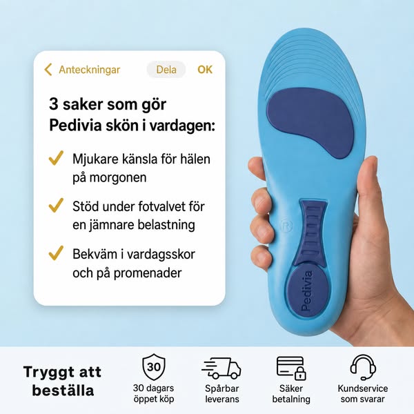 Trötta fötter efter en lång dag?