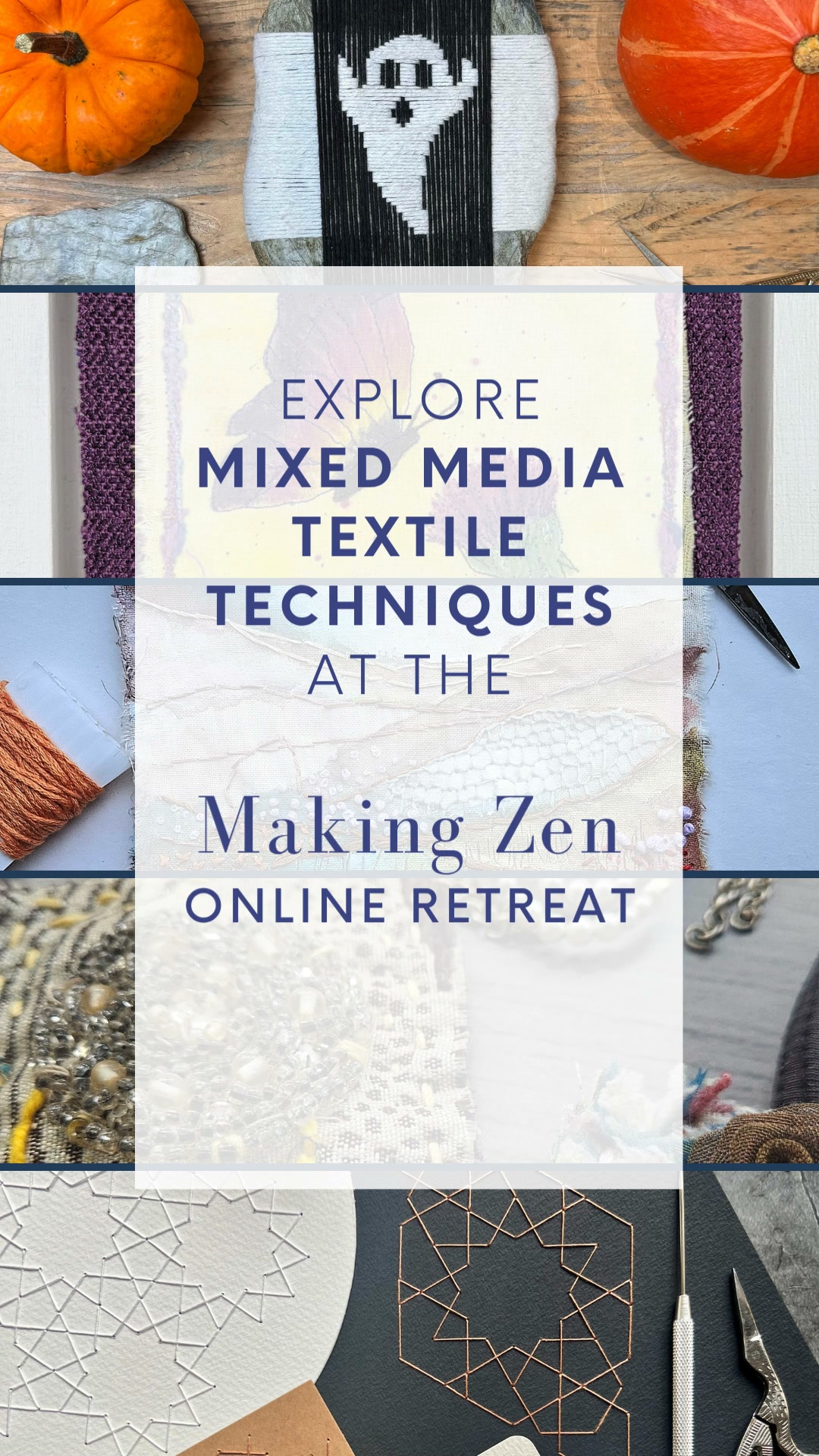 FREE 5-Day Retreat: stitch, slow down, and discover mindful stitching