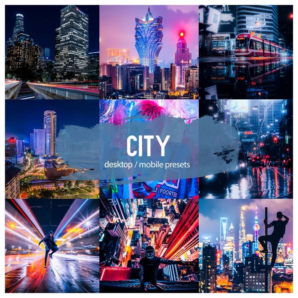 City Lights Lightroom Presets