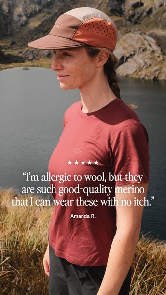 100% Australian Merino T-Shirt