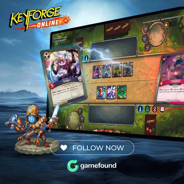 Follow KeyForge Online Now!