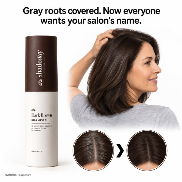 The Viral Shampoo That Covers Gray in 15 Minutes