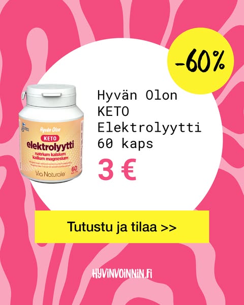 Hyvän Olon KETO Elektrolyytti -60%