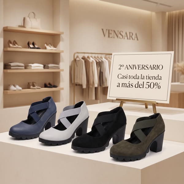 Los tacones Marile que sí aguantan tu día entero