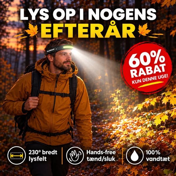 Rangeret som nr. 1 pandelampe 3 år i træk!