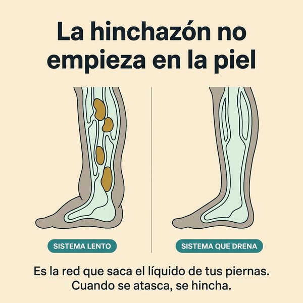 Por qué se te hinchan las piernas