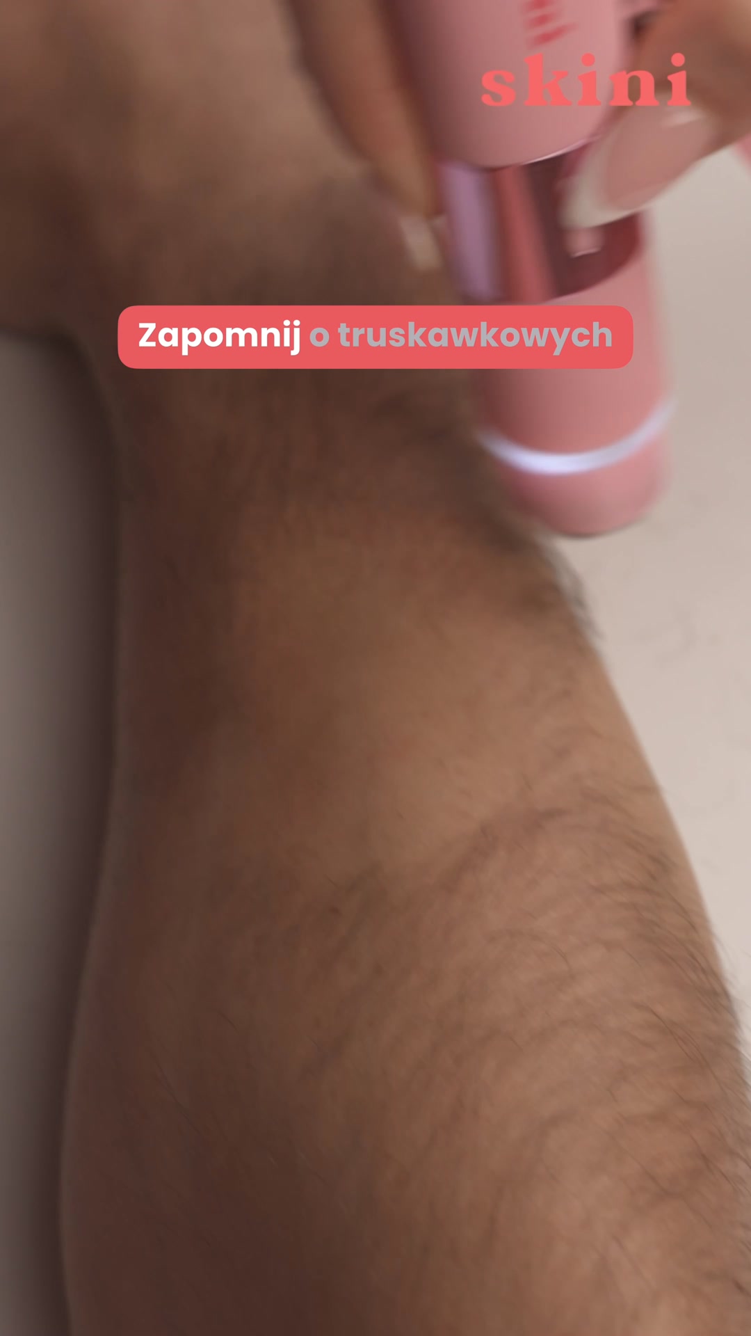 Gładka skóra bez podrażnień z depilatorem od SKINI