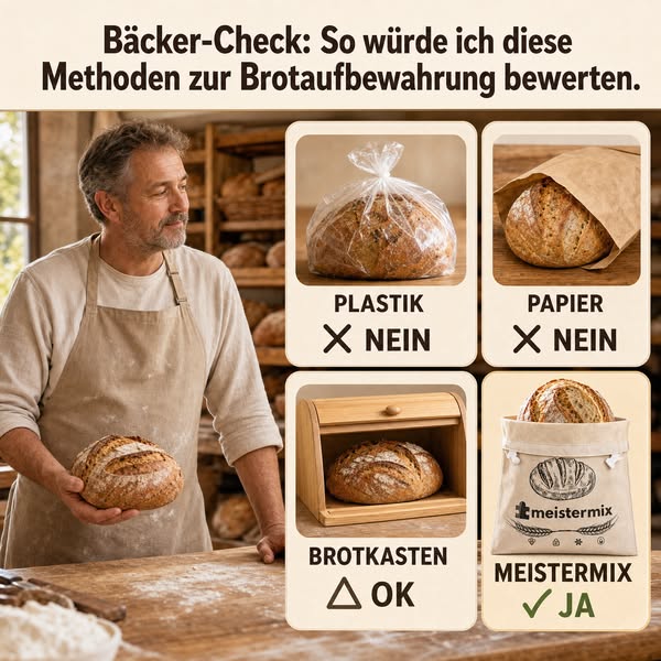Brot bleibt bis zu 3× länger frisch