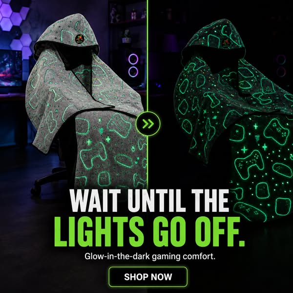It glows in the dark
