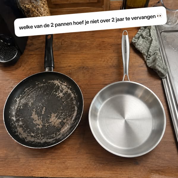 Koop je laatste pan.