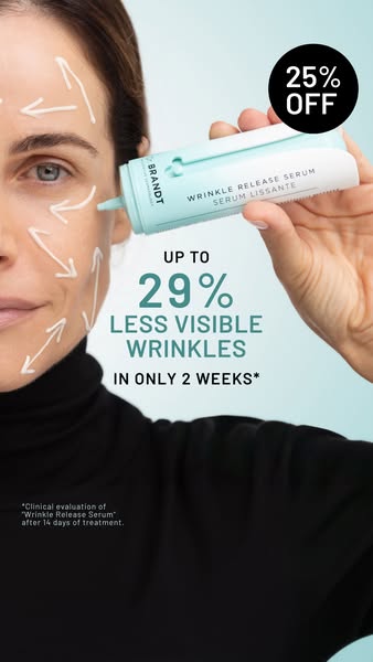 25% Off Award-Winning Wrinkle Serum