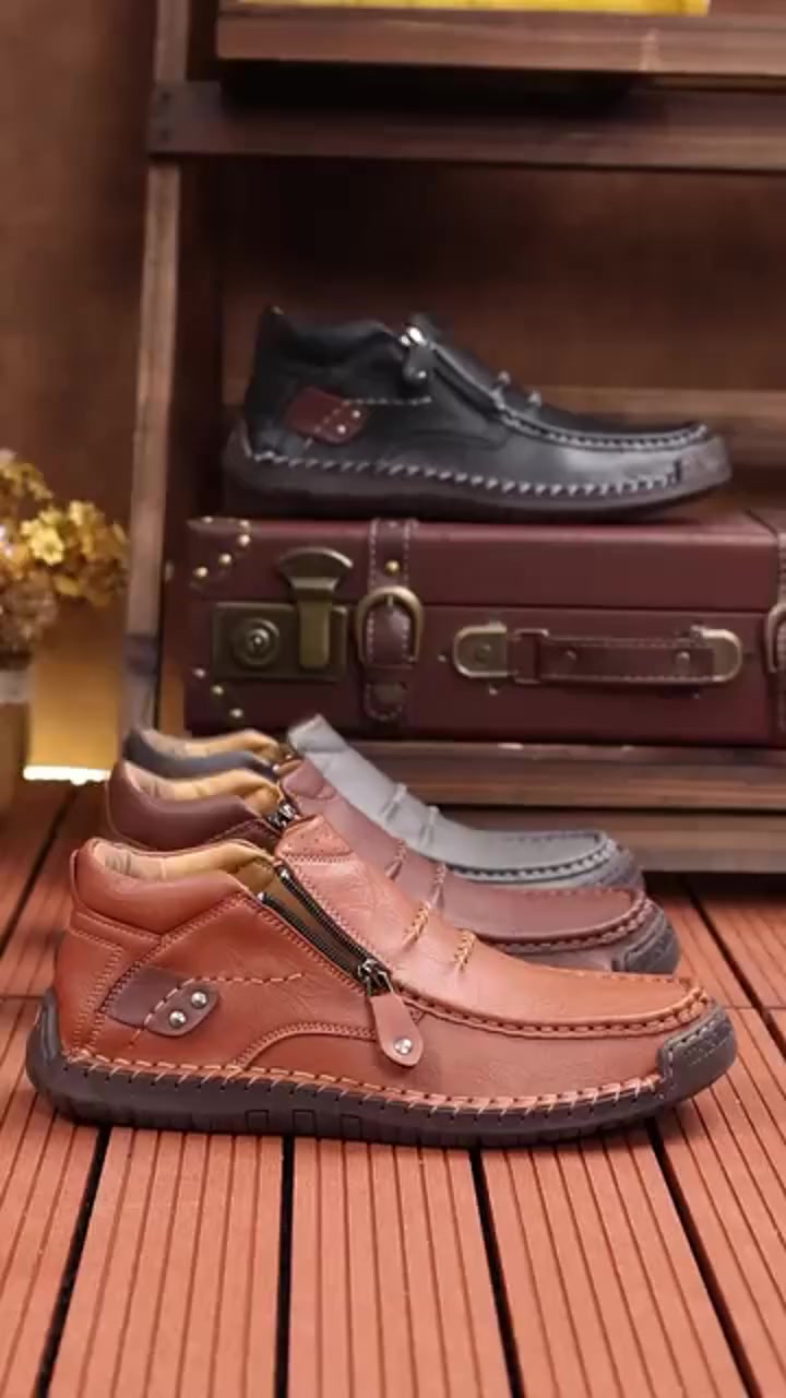 Men’s Handmade Premium Leather Slip