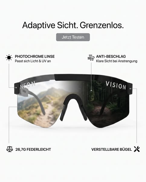 Gläser wechseln in Sekunden!