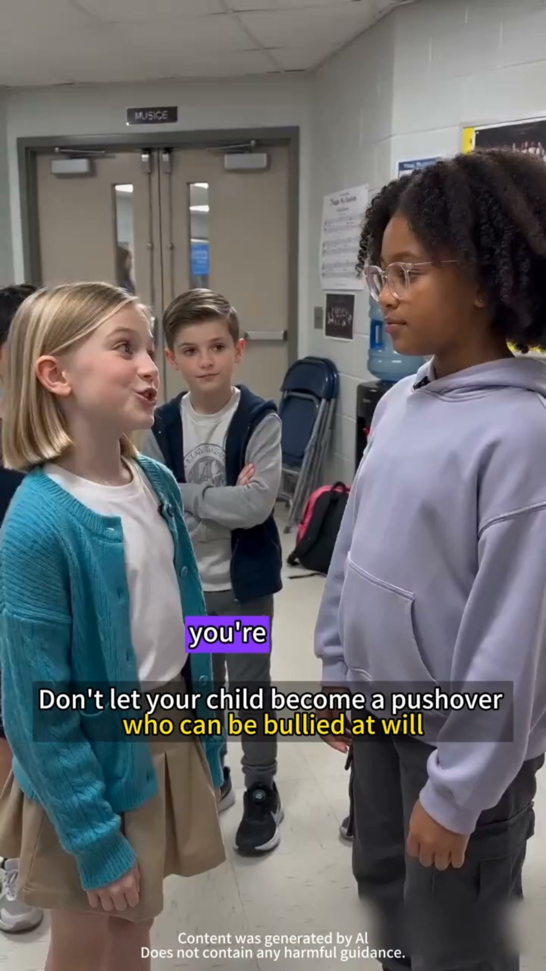 My daughter used to freeze when kids picked on her. Now she knows exactly what to say.