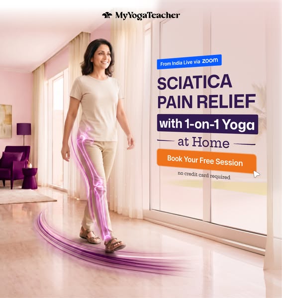 Try a Free 1-on-1 Sciatica Relief Yoga Session Today