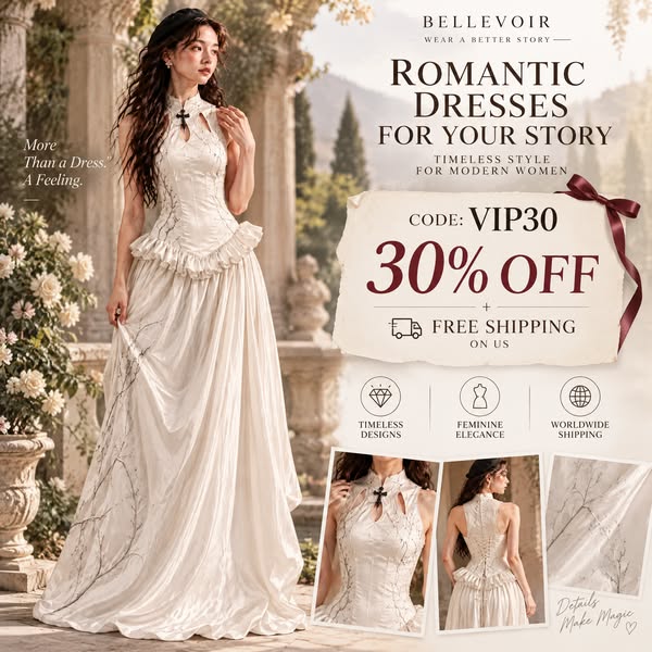Masterpiece of Dark Romantic Beauty | Take 30% Off Your First Order