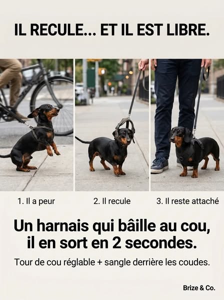 Le harnais dont il ne sort plus