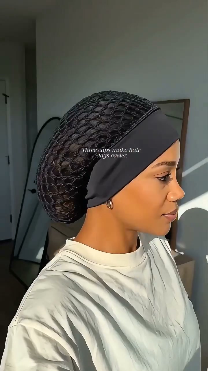 Say Goodbye to Night Sweats: Open-Airflow Crochet Hair Net