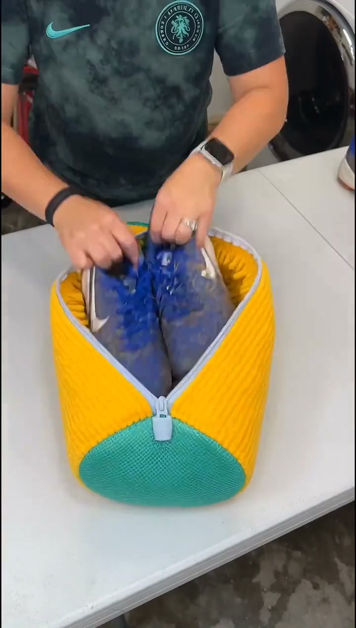 Microfiber Shoe Washing Machine Bag for Sneakers