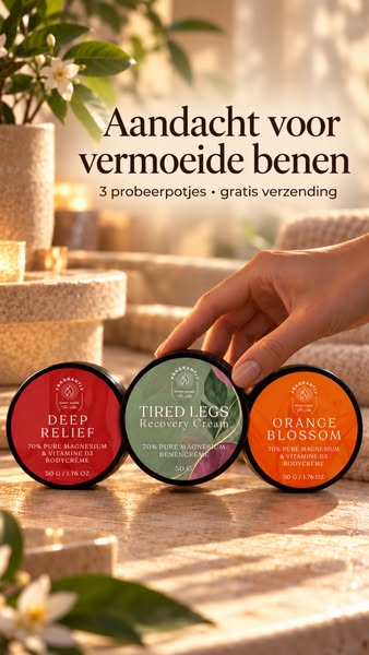 Geef je benen de rust dat ze verdienen!