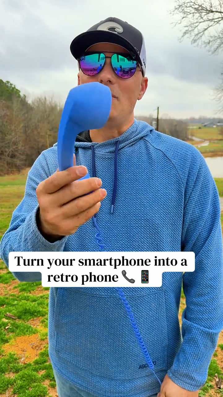 Retro USB-C Phone Handset – Turn Your Phone into a Vintage Landline!