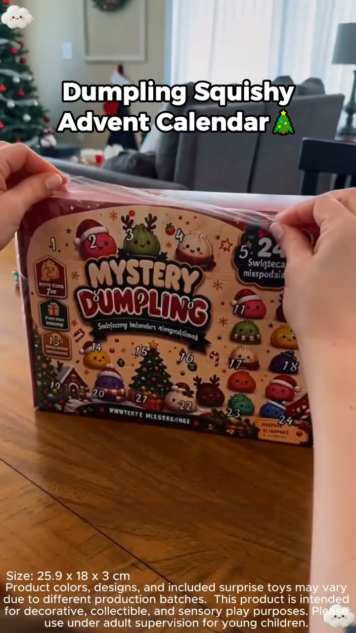 24 Days of Christmas Squishy Surprises