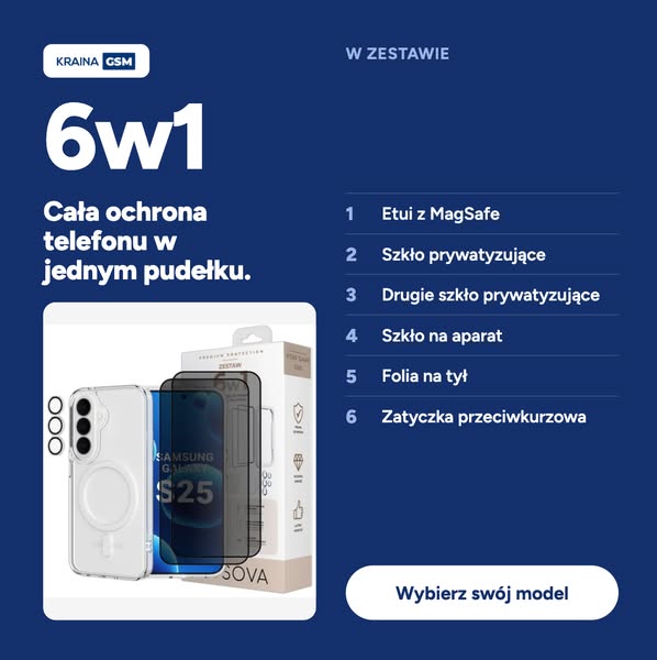 Dobierz ochronę do swojego telefonu