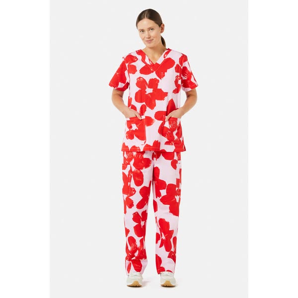 Poppy Scrub Set