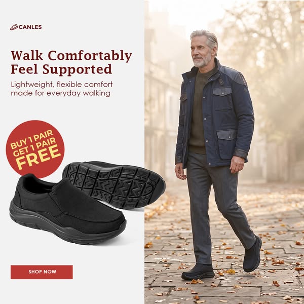 BUY 1 GET 1 FREE: The Ultimate Comfort Shoe