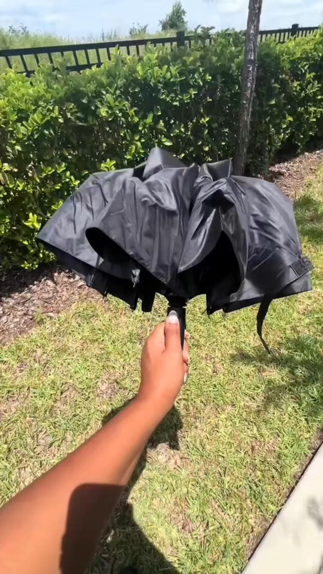 Creative Ring Buckle Windproof Reinforced Umbrella
