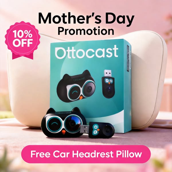 OTTOCAST® Cabin Care Wireless CarPlay Adapter