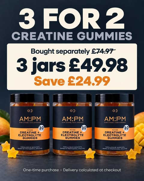 Three jars. Save £24.99.