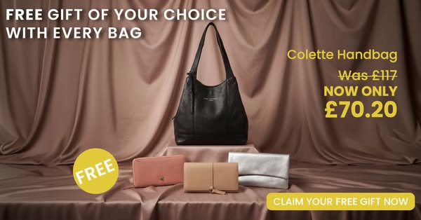 Buy A Bag, Get A Free Gift AND 40% off!