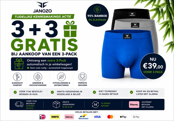 Premium Bamboe Boxers Voor Comfort