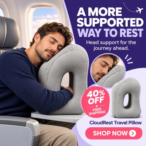 Neck Support for Long Flights