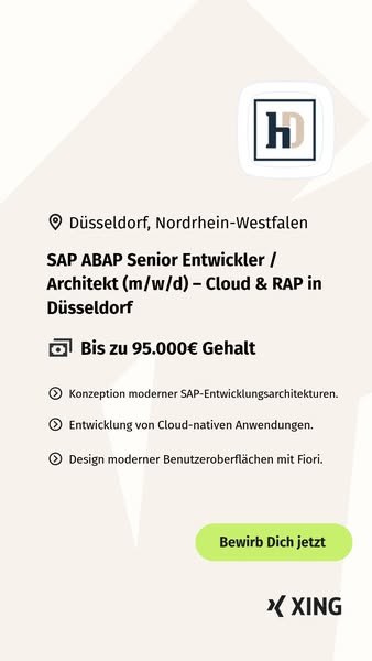 Nur wenige Klicks zum neuen Job