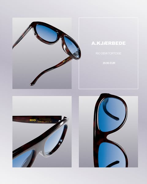 SHOPPE A. KJÆRBEDE SONNENBRILLEN
